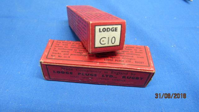 NOS LODGE SPARK PLUG.  C10.  SP15.