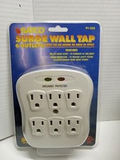 Satco 6 Oulet Surge Protector Model 91-223