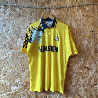 Tottenham Hotspur Away Football Shirt 1991/95 Adults Large