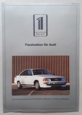 Audi 100 Treser Conversion Brochure c.1984
