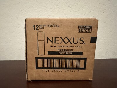12 CANS* Nexxus FINISHING Mist Hair Spray  Case NEW