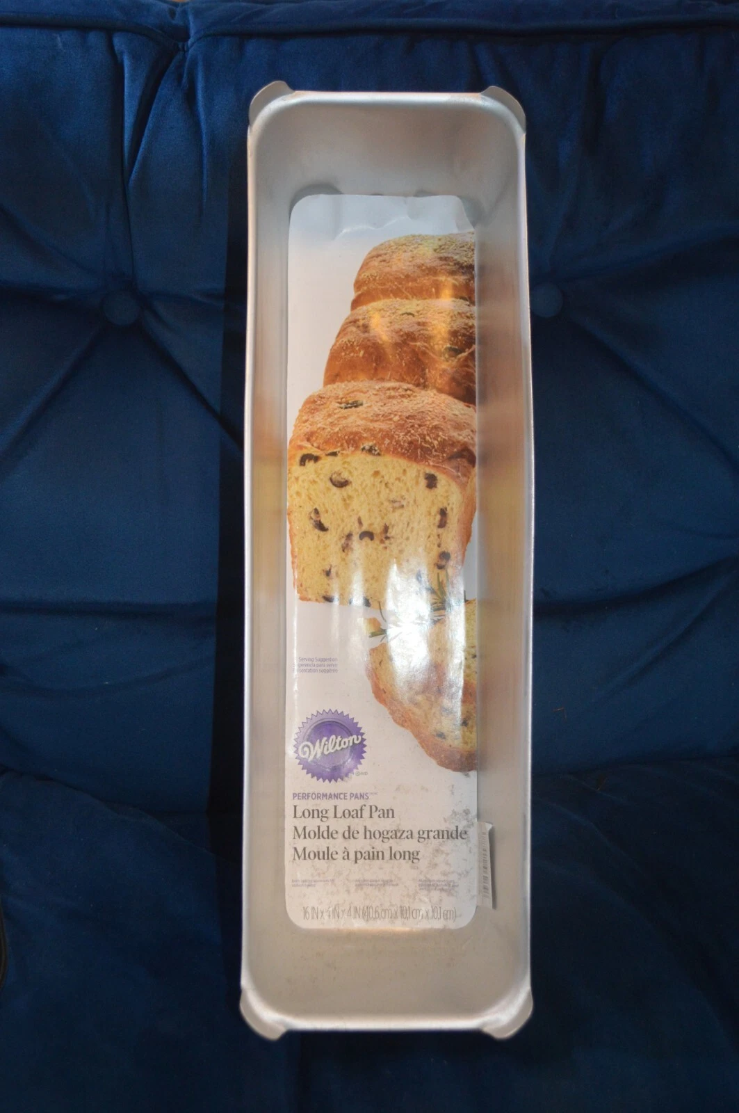 WILTON LONG LOAF PAN CAKE TIN PAN NOVELTY PERFORMANCE PAN
