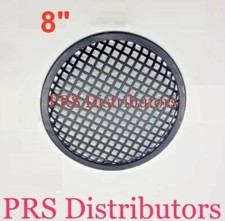 8 INCH STEEL SPEAKER SUB SUBWOOFER GRILL MESH COVER NEW
