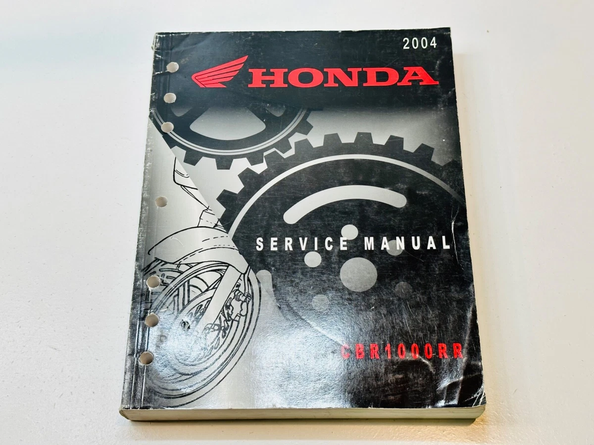 25+ Honda CBR1000RR Motorcycle Repair Manuals & Literature for