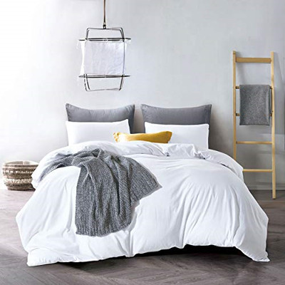 ATsense Duvet Cover Queen, 100% Washed Cotton, Bedding Duvet Cover Set, 3-Piece, 606015480938 eBay ATsense Duvet Cover Queen, 100% Washed Cotton, Bedding Duvet Cover Set, 3-Piece, 606015480938 eBay