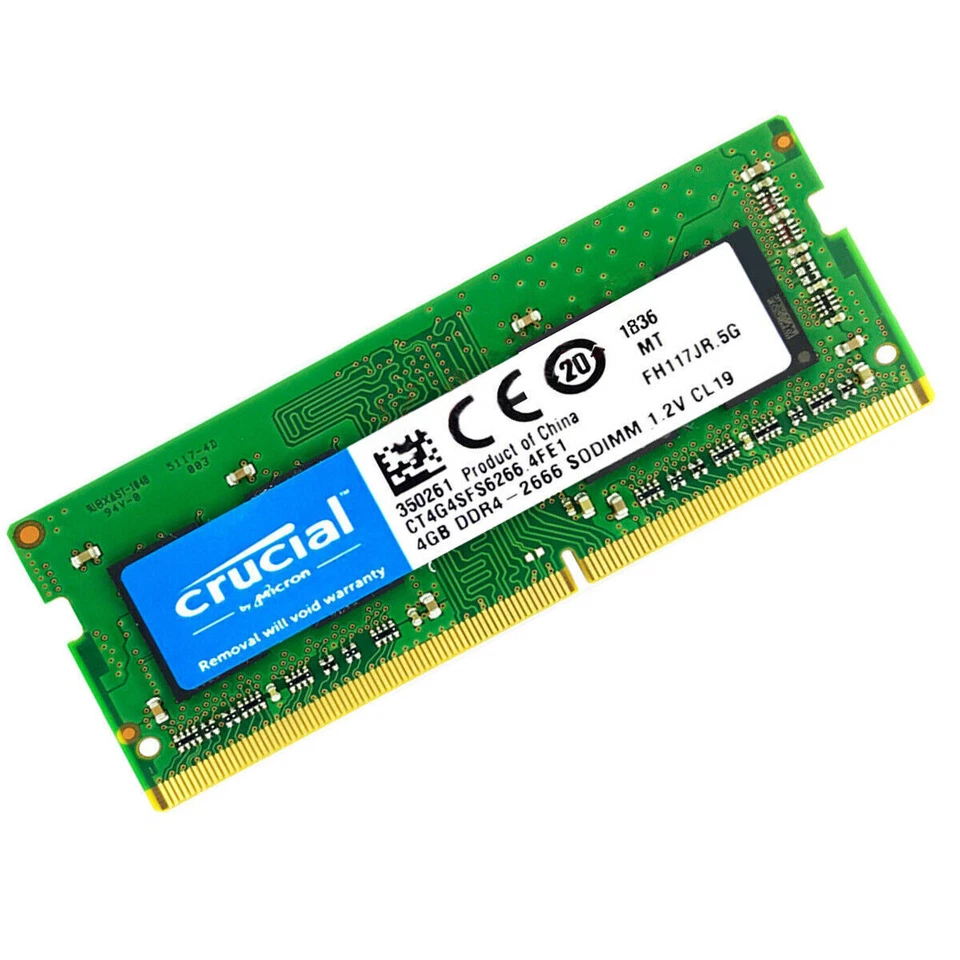 Crucial DDR4 4GB 8GB 16GB 2133 2400 2666  LAPTOP SPEICHER SODIMM NOTEBOOK-RAM - Image 4 of 4