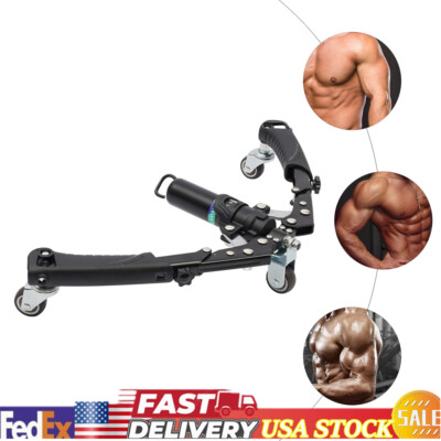 Manual Chest Expander Black Hydraulic Power Adjustable Twister Arm Exerciser