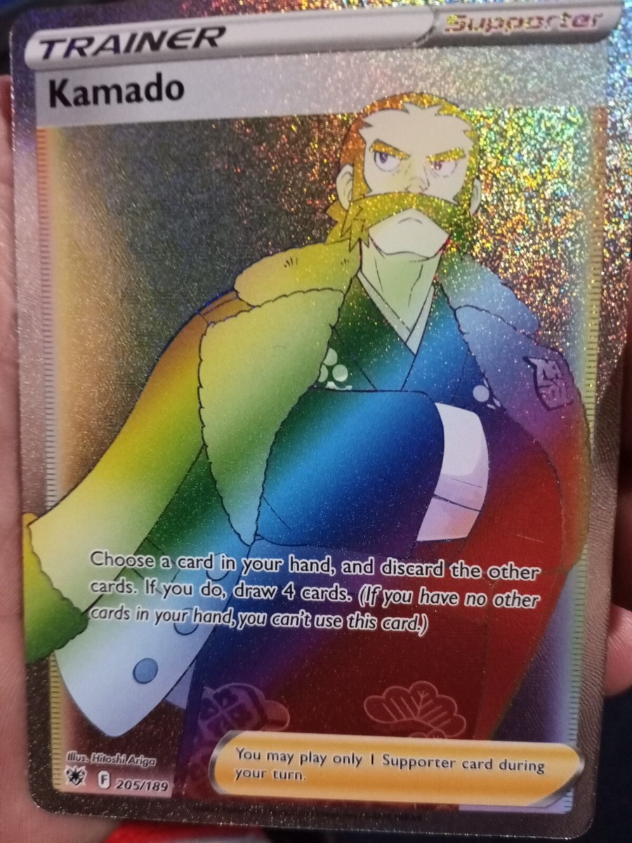 kamado pokemon card value Kamado 187/189 Rare Ultra Pokemon Card (SWSH Astral Radiance) + 1x  TitanCards Toploader : Amazon.co.uk: Toys & Games