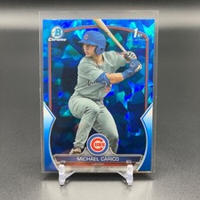 2023 Bowman Draft - Chrome #BDC-170 Michael Carico 1st Sapphire TTC1815