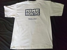 Tshirt tee shirt neuf mois une promo du film neuf mois, neuf, taille XL