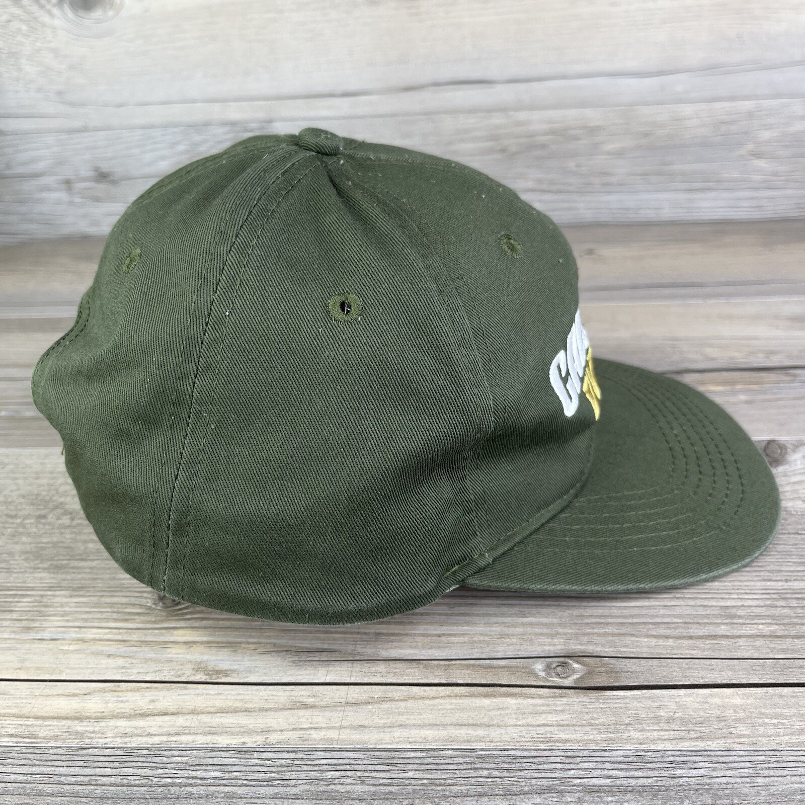 Call Of Duty Hat Cap WW2 Green Video Gamer Nerd Cosplay Snapback Adult Army FPS