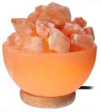 Himalayan Salt Lamp (Bowl Of Fire Salt Lamp) LARGE