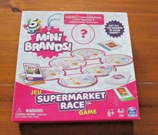 Surprise Mini Brands Supermarket Race Game Family Fun Spinmaster 8+