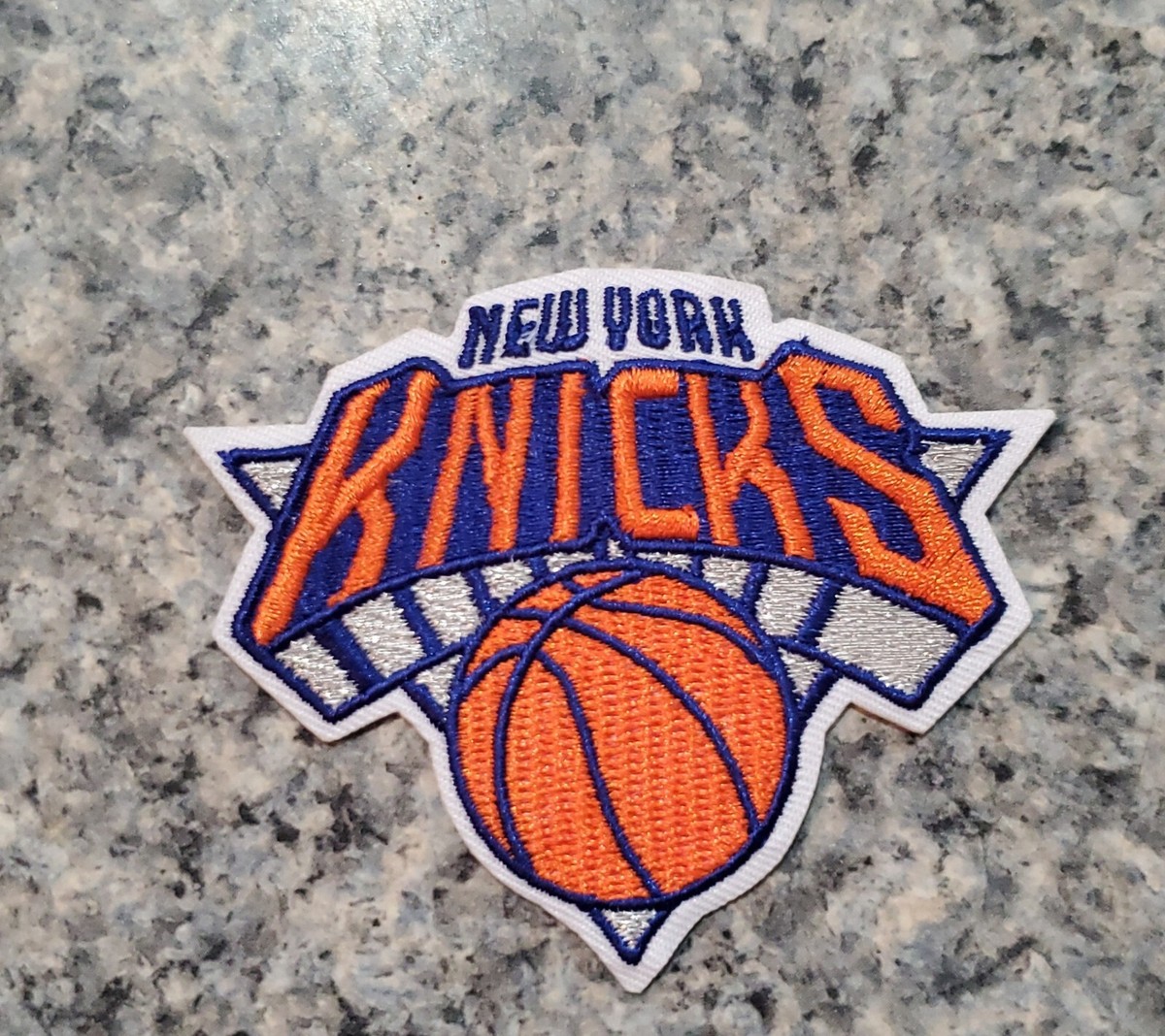 New York Knicks Vintage Style Patch. Embroidered. Iron On. 3