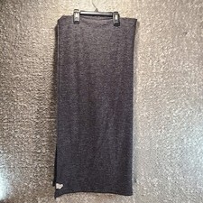 Lululemon Vinyasa Rulu Scarf Wrap Infinity Grey Black Reversible OS 26"X57"