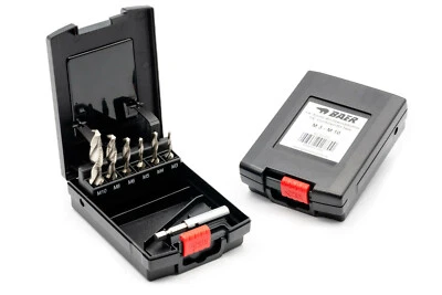 Juego de brocas roscadas BAER M3 - M10 brocas roscadas brocas roscadas de 1/4 de pulgada