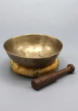 Tibetan Antique ManiPuri Singing Bowl