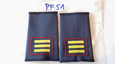 Feuerwehr Rangschlaufen Kreis-/Stadtbrandinspektor/-in 1Paar (RF51)