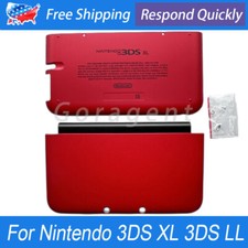 A E Cover Shell Housing Front Back Case Red For Nintendo 3DS XL 3DS LL