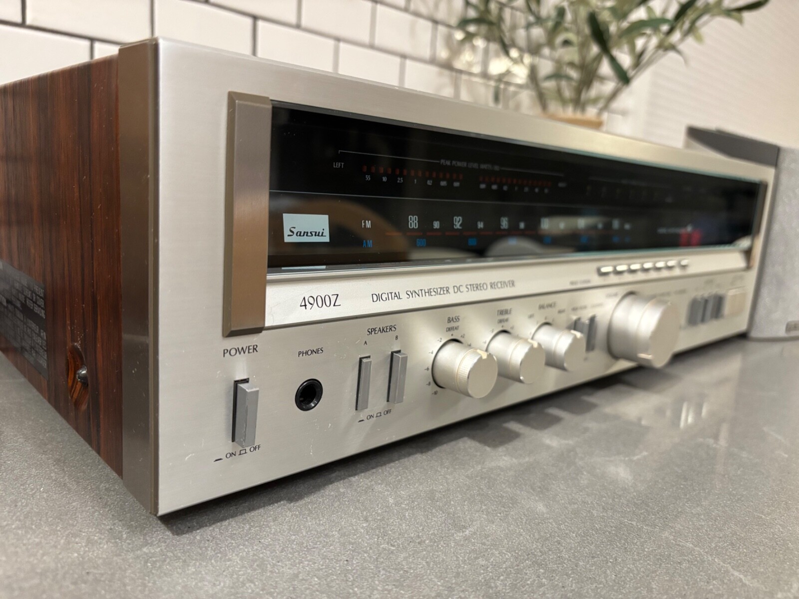 Beautiful Sansui 4900Z Stereo Receiver, Includes Service Manual & Original Box!