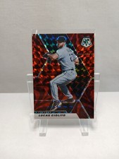 2021 Panini Mosaic Prizm Red Reactive Lucas Giolito #11 White Sox