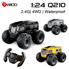 9IMOD 1/24 Amphibious RC Car 4WD 2.4G Waterproof Monster Truck Off-Road Vehicle
