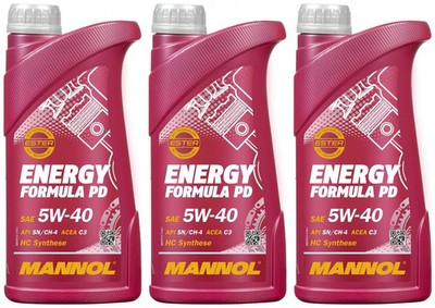 3l Mannol 7913 Energy Formula PD 5W-40 VW50200/50500 MB 229.51 3x1l 