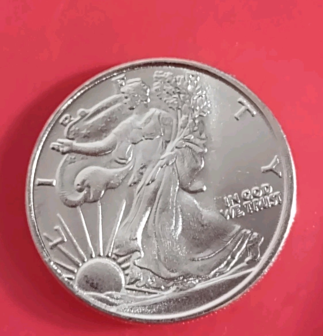 1 ~ 1/10 troy oz. Liberty/ Eagle Round Bullion .999 Fine Silver •  - 3.15 Grams