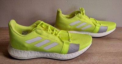 Adidas Running Shoes, NIB, Solar Yellow, Men display picture 3