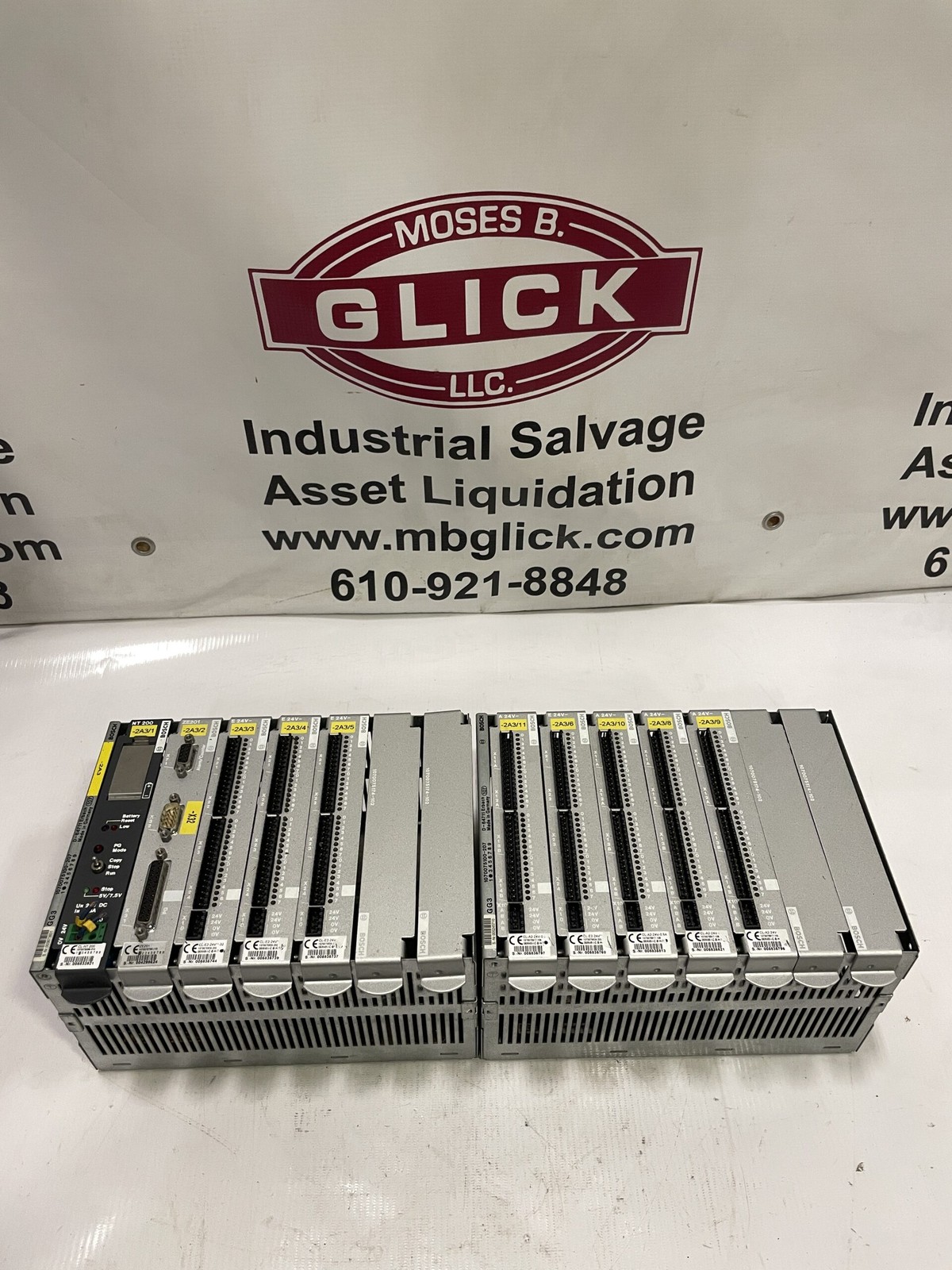 Bosch 1070075100-207 PLC Rack with NT 200 Power Supply/10 Modules