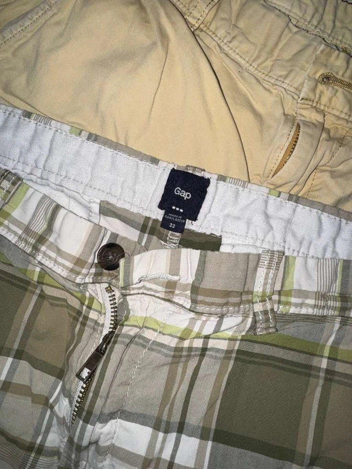 Wholesale Bulk Lot Of 5 Mens Size 32-33 Casual Summer Jean Shorts Bottoms Bundle - Image 4 of 4