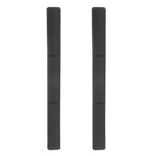 2pcs Car Door Edge Guards Protectors PVC Side Doors Edge Trim Strip Black