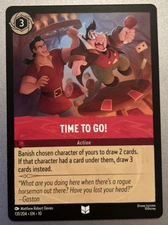 Time To Go! Whispers in the Well 131/204 Disney Lorcana