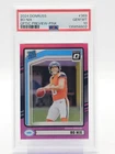 BO NIX 2024 DONRUSS OPTIC RATED ROOKIE PREVIEW PINK #369 BRONCOS PSA 10 Q0004