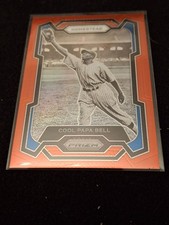 JAMES COOL PAPA BELL GENUINE  CERTIFIED AUTHENTIC INSERT BASEBALL CARD /299 RARE