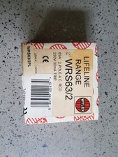 WRS63/2 WYLEX 63A RCD 2 POLE 2 MOD 30MA LIFELINE RANGE Bnib