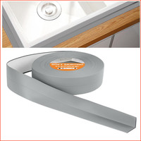 Weichsockelleiste Selbstklebend Pvc 19X19Mm 20M Flexible Abschlussleiste KüChe