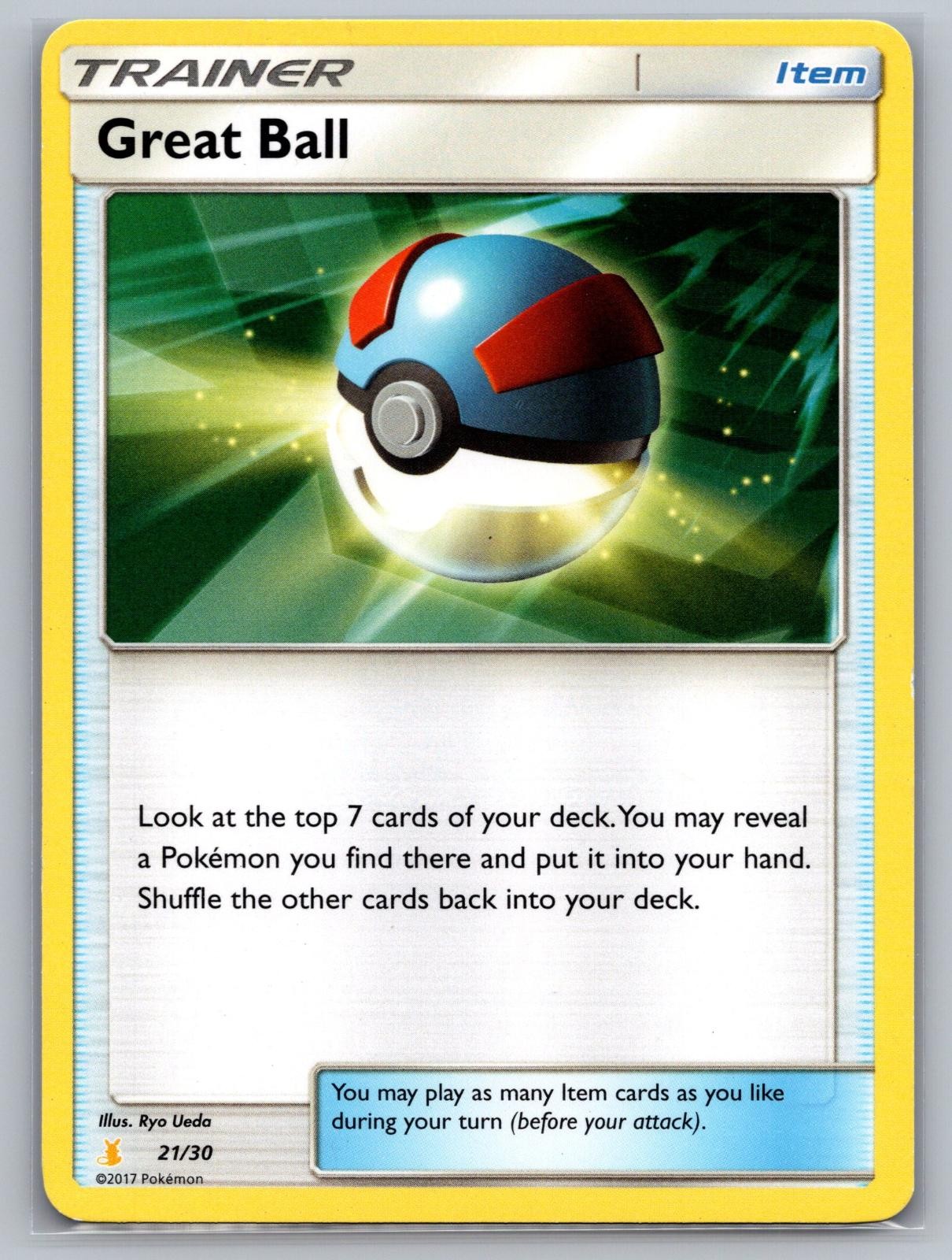 Great Ball (#21) (Alolan Raichu Half-Deck) 21/30 SM Trainer Kit MP