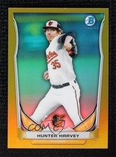 2014 Bowman Gold 20/25 Hunter Harvey #BM-BO3 0b5