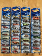 Hot Wheels Lot of 40 NIP Die Cast Cars From 2000 Vintage Mint Condition
