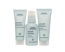 AVEDA Smooth Infusion Shampoo And Conditioner And Style Prep Smoother Trio Set