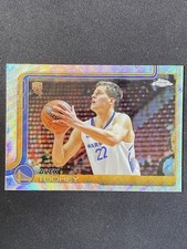 Alex Toohey 2025-26 Topps Chrome Wave Refractor Base RC #298