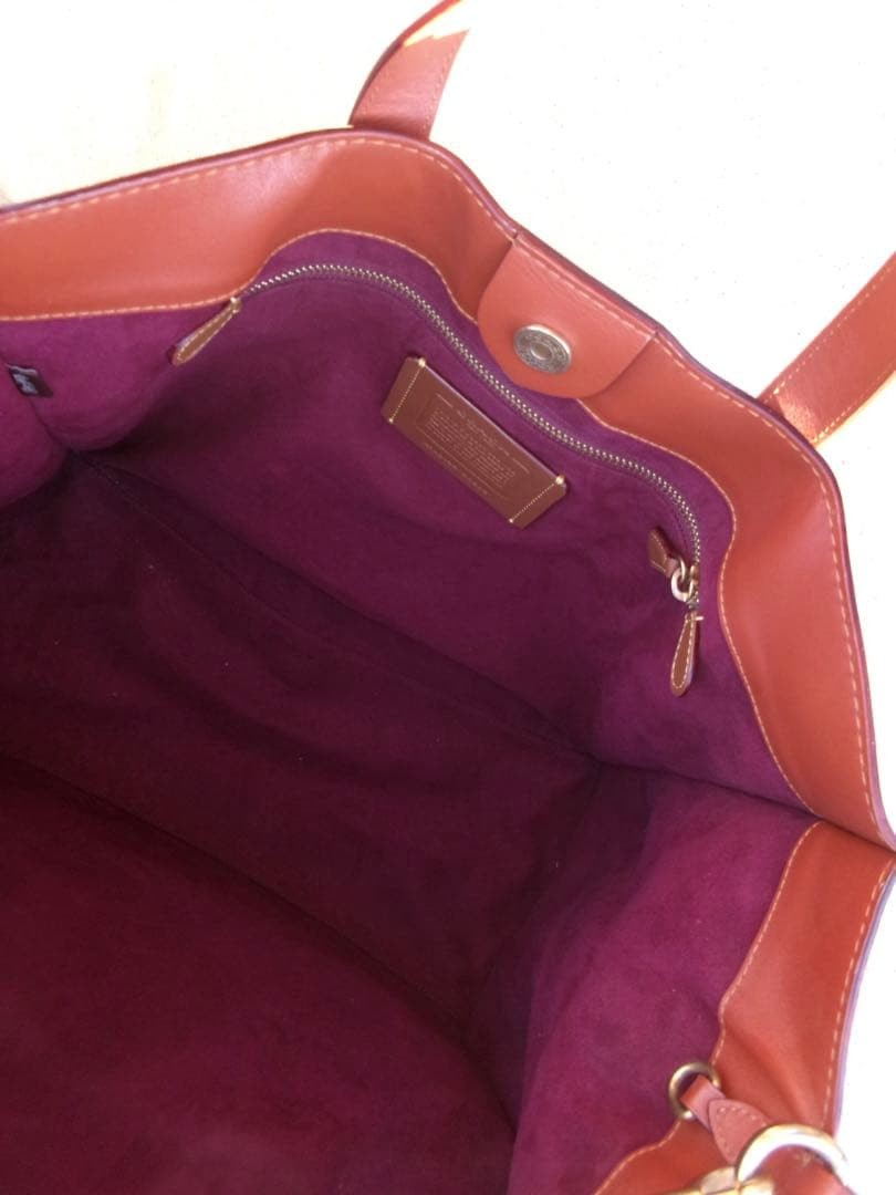 Coach Patchwork Leather Tote Bag Adjustable Strap… - image 4