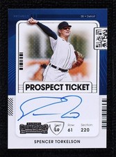 2021 Panini Contenders Prospect Ticket Spencer Torkelson #PT-ST Auto uk2