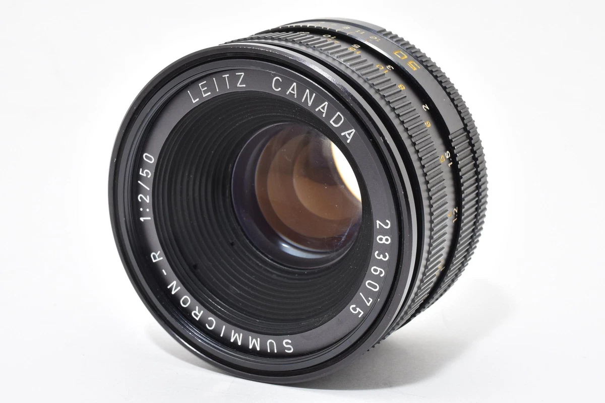 Leica SUMMICRON-R 50mm Focal Camera Lenses for sale | eBay