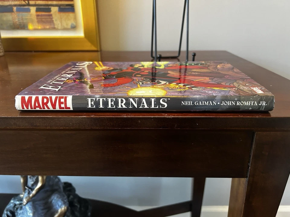 Eternos - Tapa dura - Novela gráfica - Neil Gaiman Foto 3 de 3