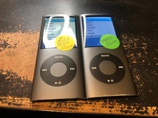 Lots 2 Apple iPod nano 4th Generation Black 8 GB Bad Battery A849