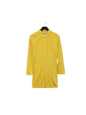 Urban Outfitters Bodycon Midi Dress M in Yellow