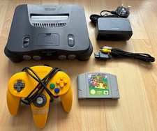 Nintendo 64 N64 Console Fully Complete With Super Mario 64, Ready To Play!! Pal