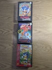 Sonic the Hedgehog 1 2 3 Trilogy Lot Sega Genesis Video Games In Box